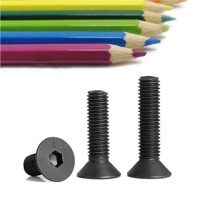 M6 25MM винтове с вътрешен ключ с плоска глава